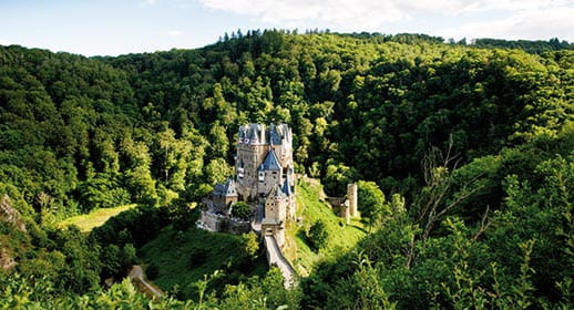 Eltz Castle can be visited on an optional excursion from Koblenz